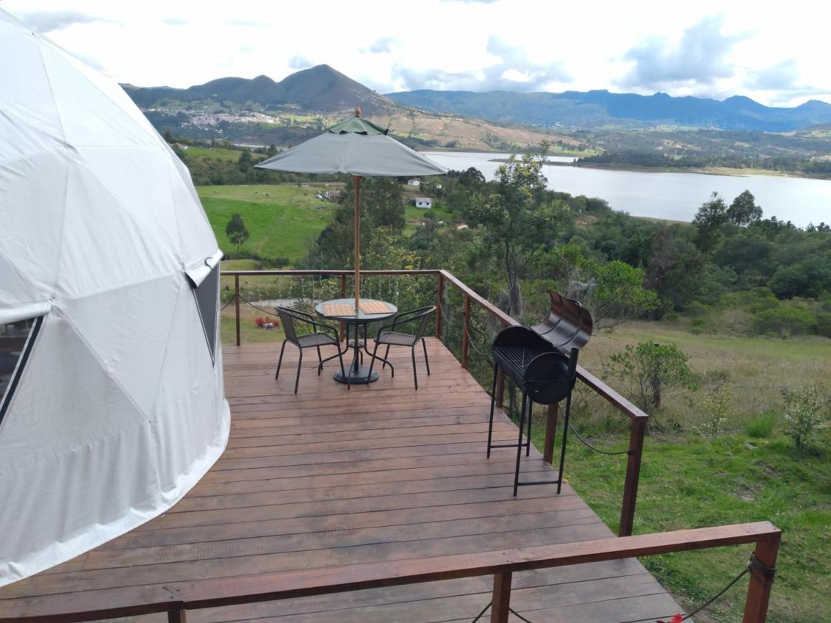 Glamping La Villa Guatavita Zewnętrze zdjęcie