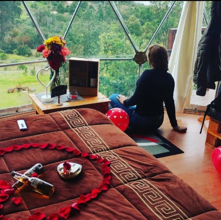 Glamping La Villa Guatavita Zewnętrze zdjęcie