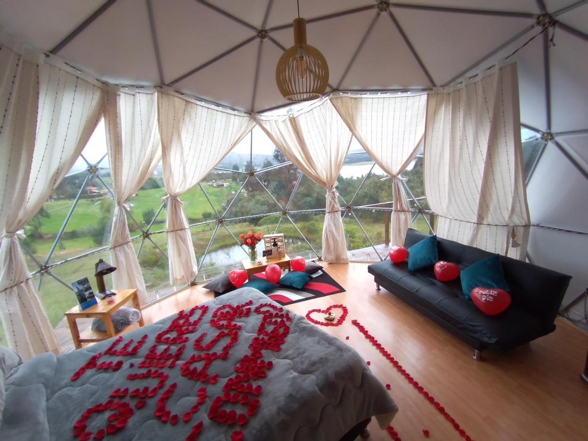 Glamping La Villa Guatavita Zewnętrze zdjęcie