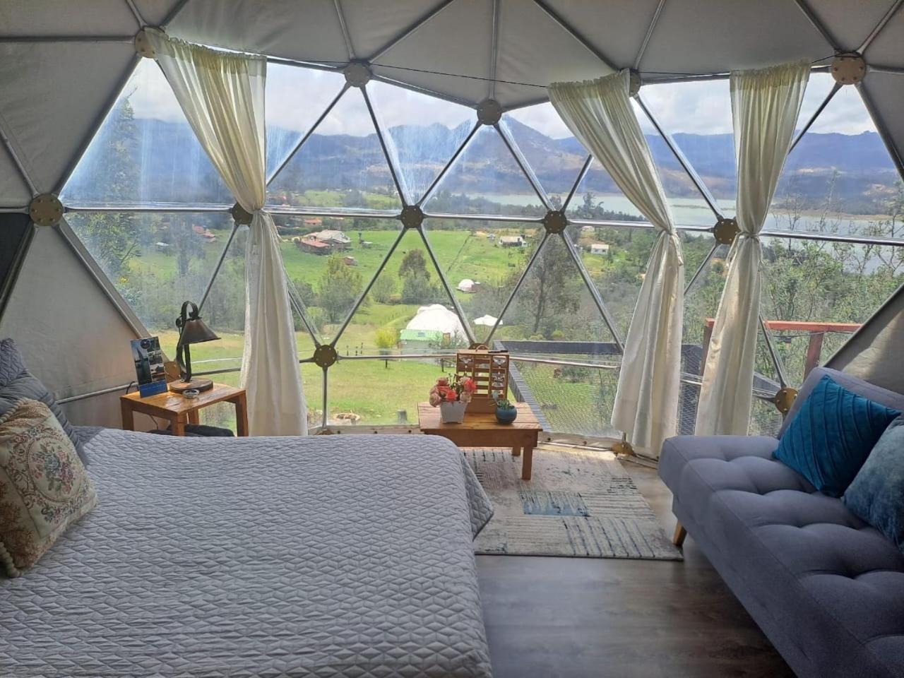 Glamping La Villa Guatavita Zewnętrze zdjęcie