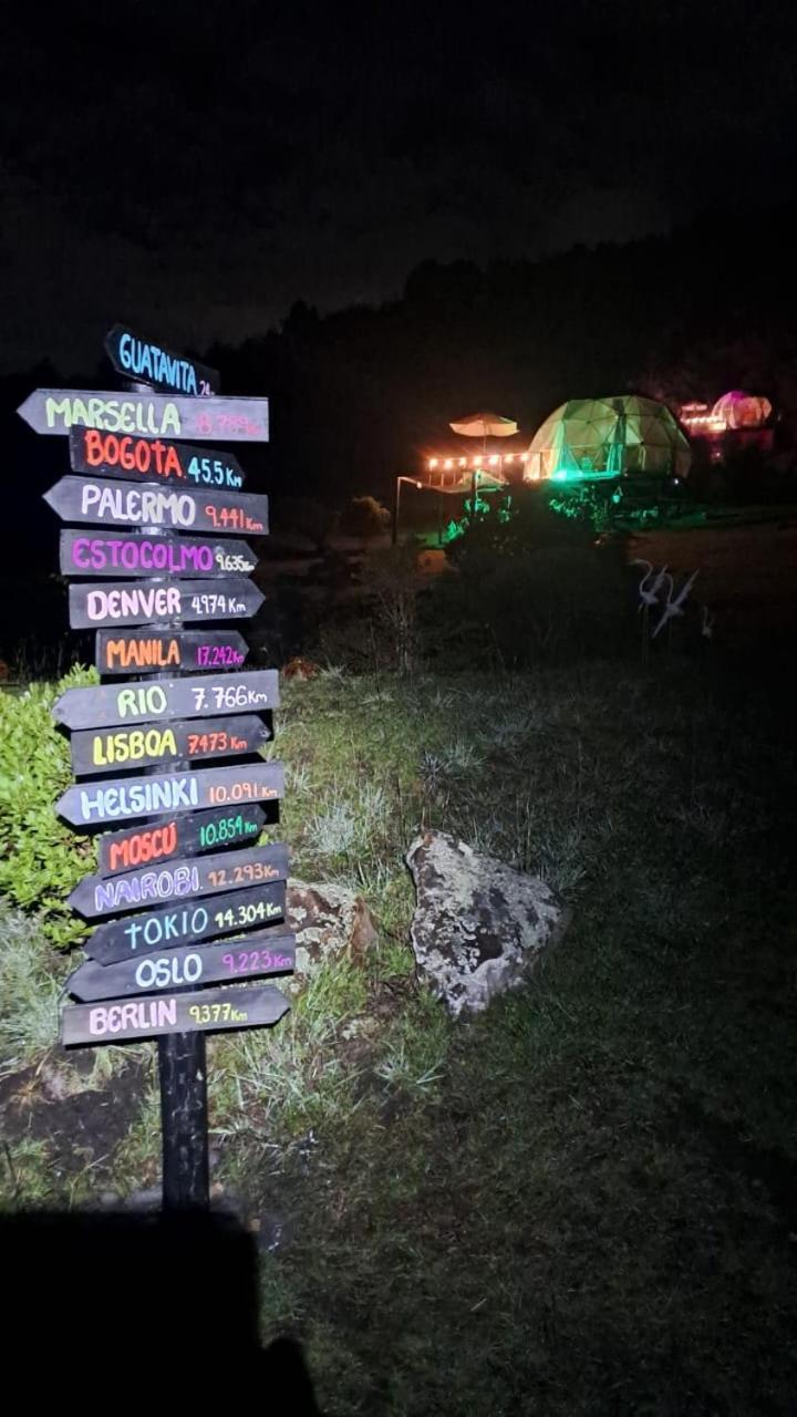 Glamping La Villa Guatavita Zewnętrze zdjęcie