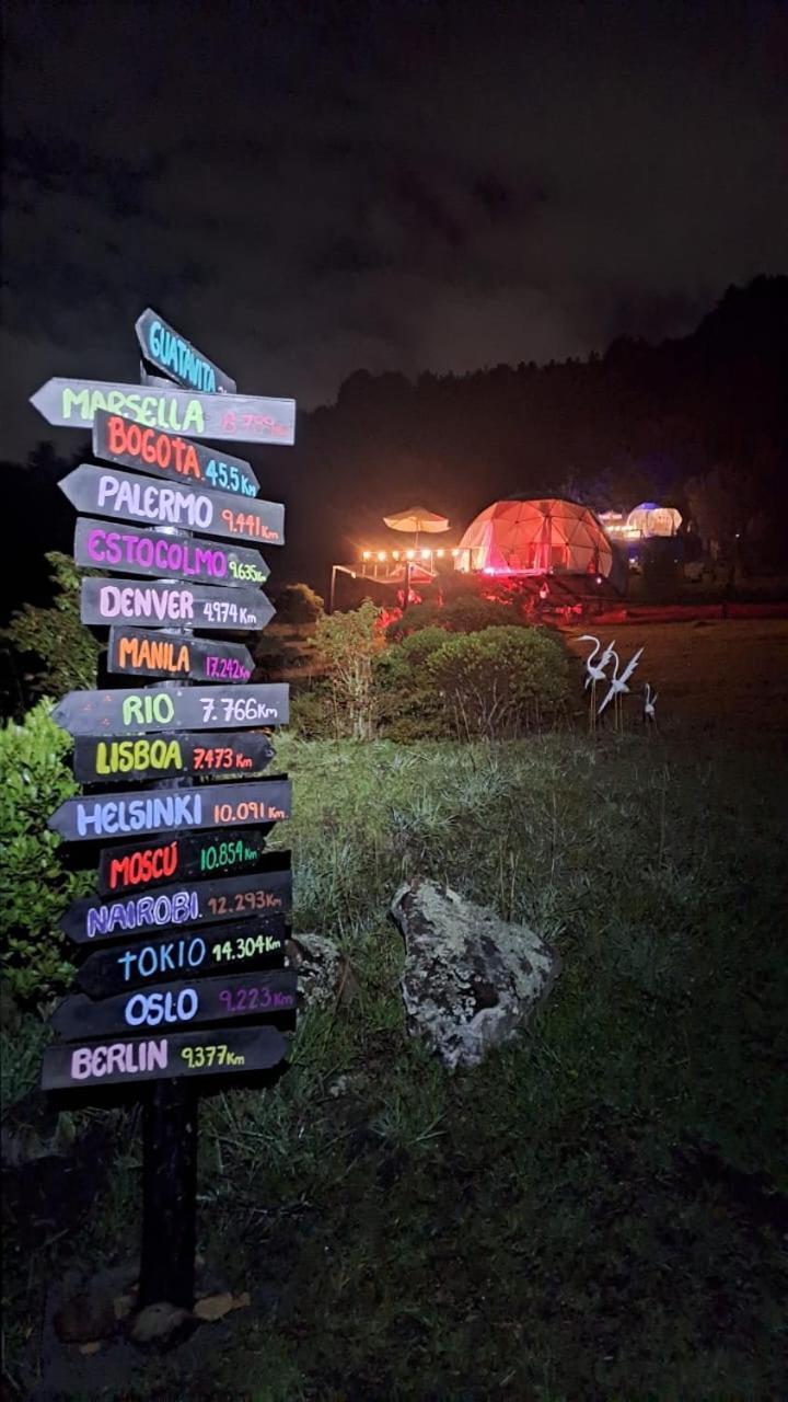 Glamping La Villa Guatavita Zewnętrze zdjęcie